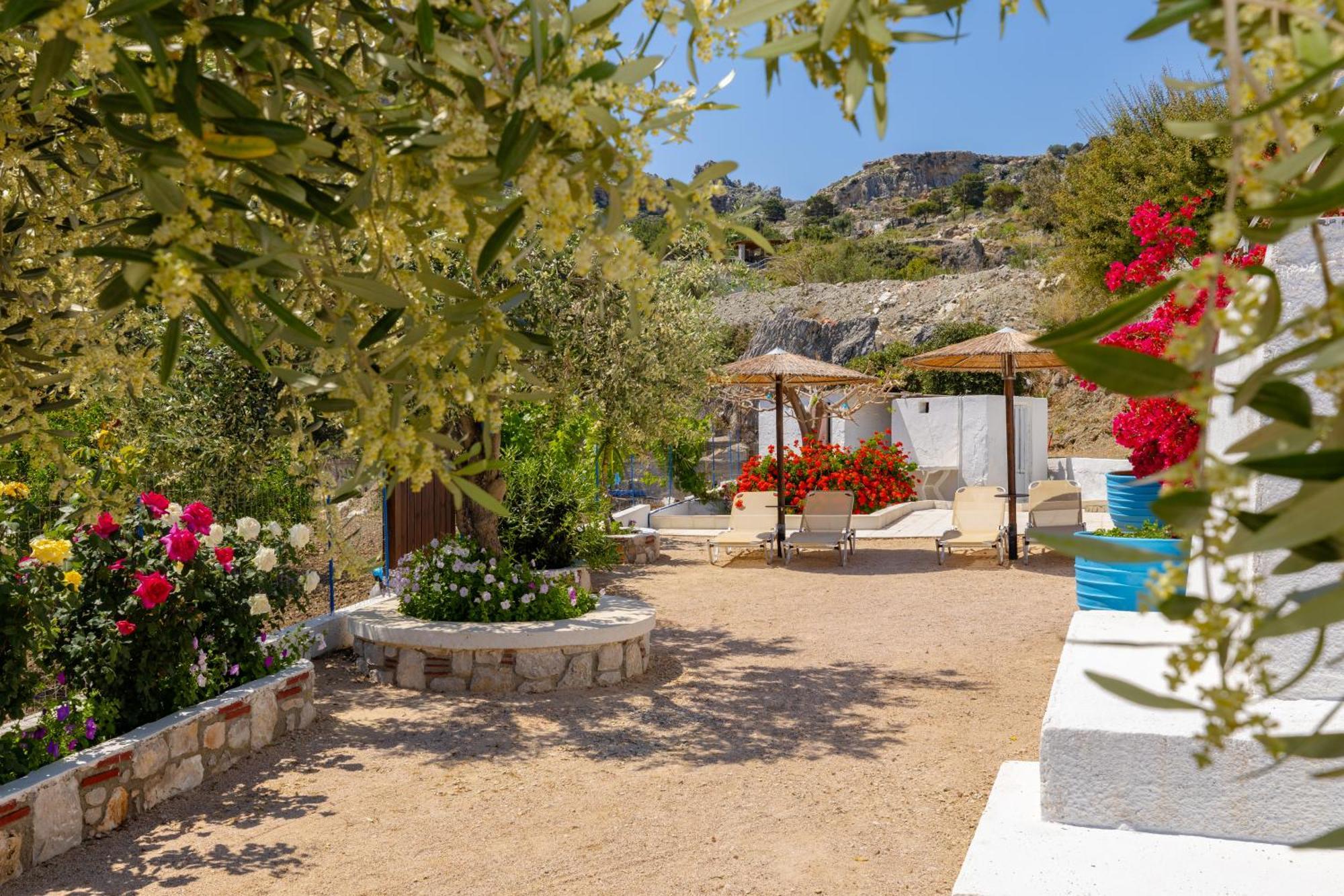 Endless Blue Stegna Villa Архангелос Екстериор снимка