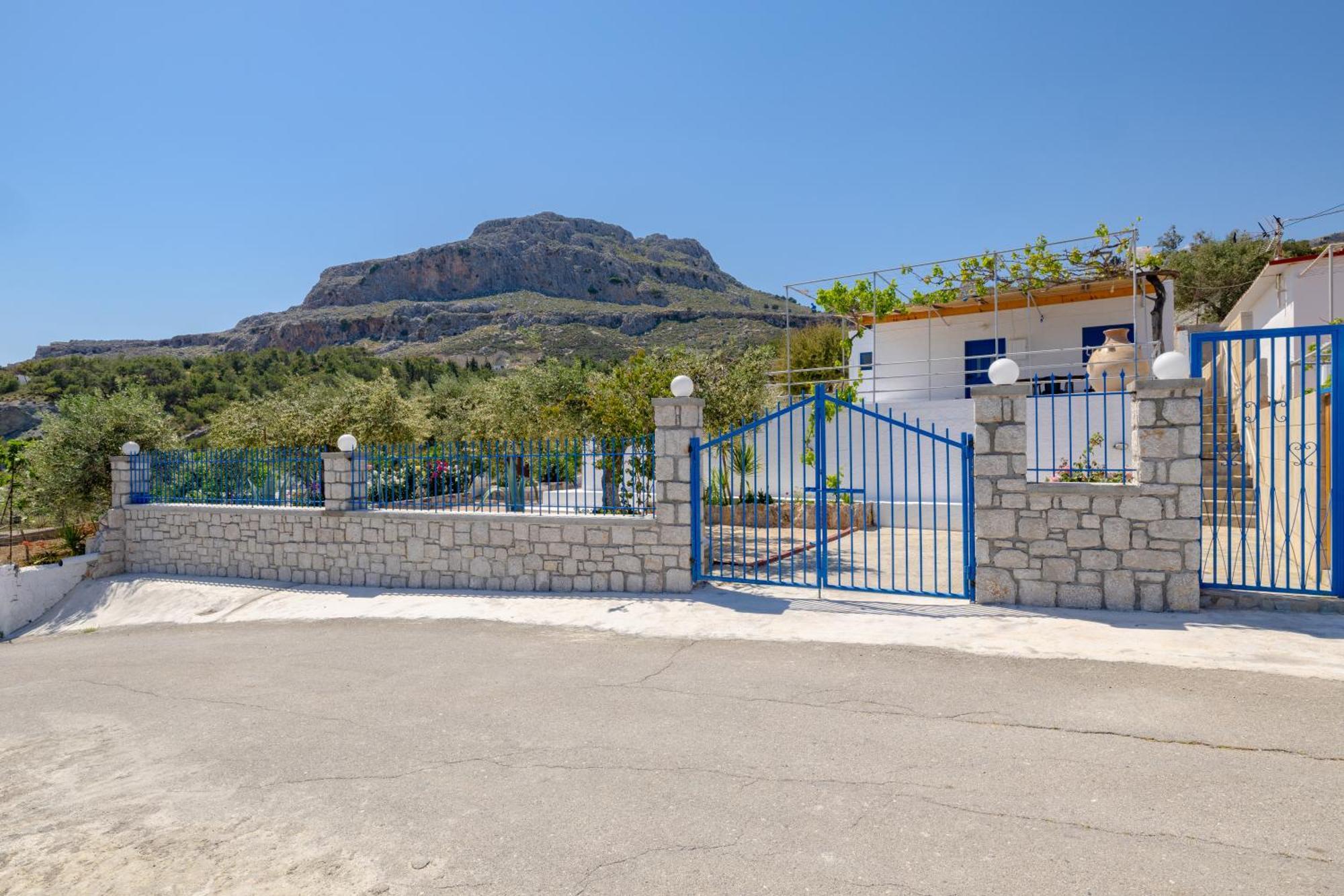 Endless Blue Stegna Villa Архангелос Екстериор снимка