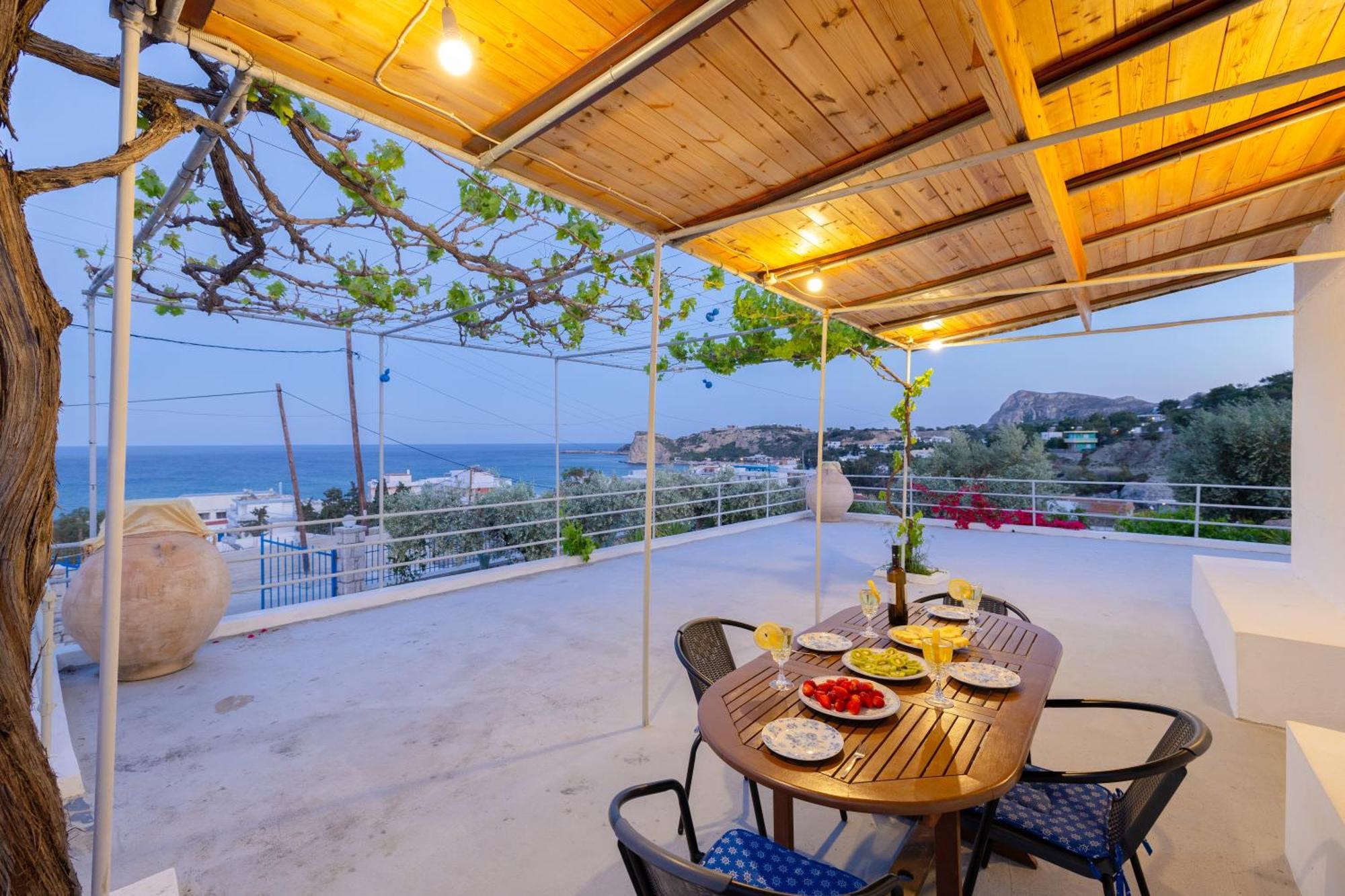 Endless Blue Stegna Villa Архангелос Екстериор снимка